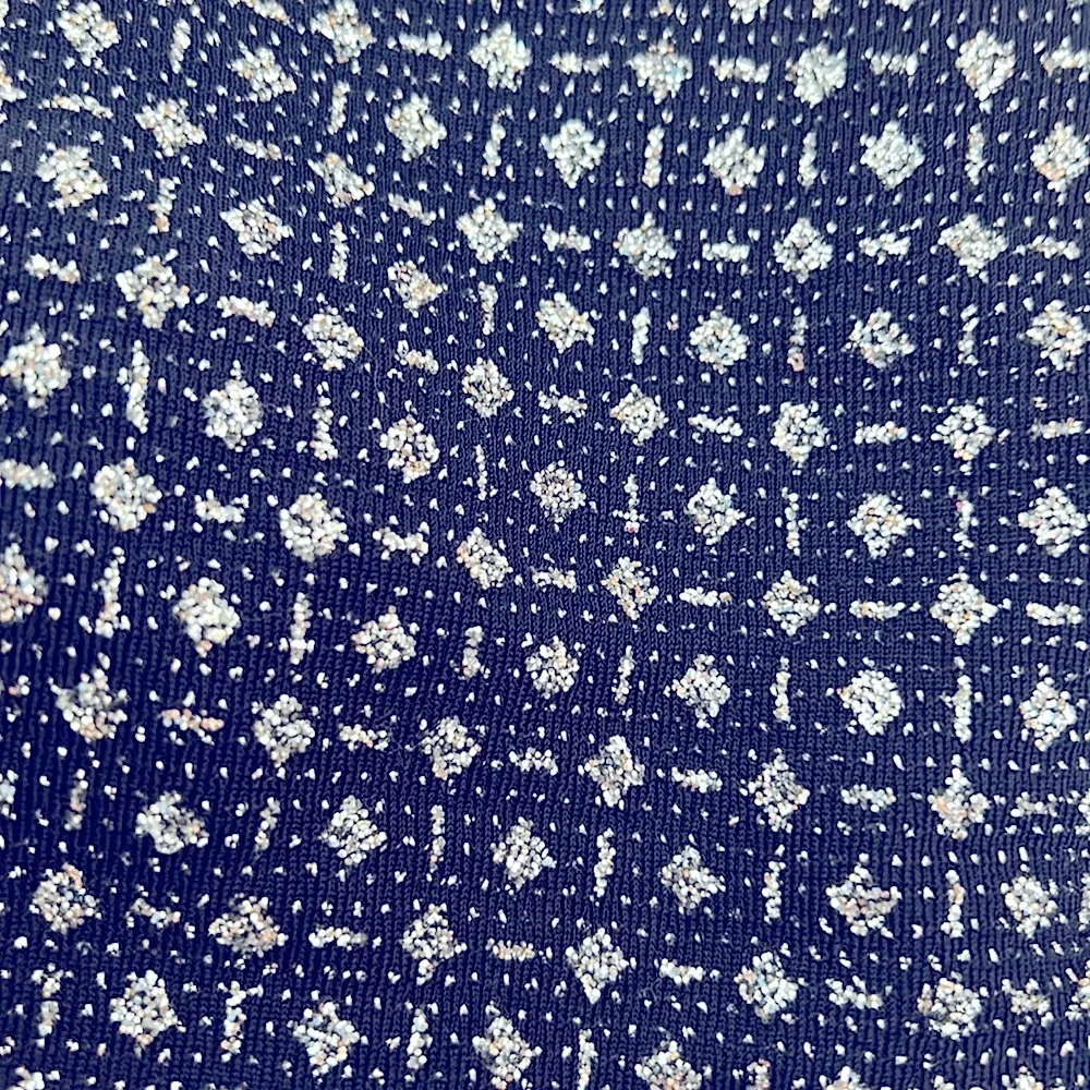 Enfocus Blue Sparkle silver Midi Dress